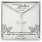 Back To School Gift For Brother - Cross Necklace