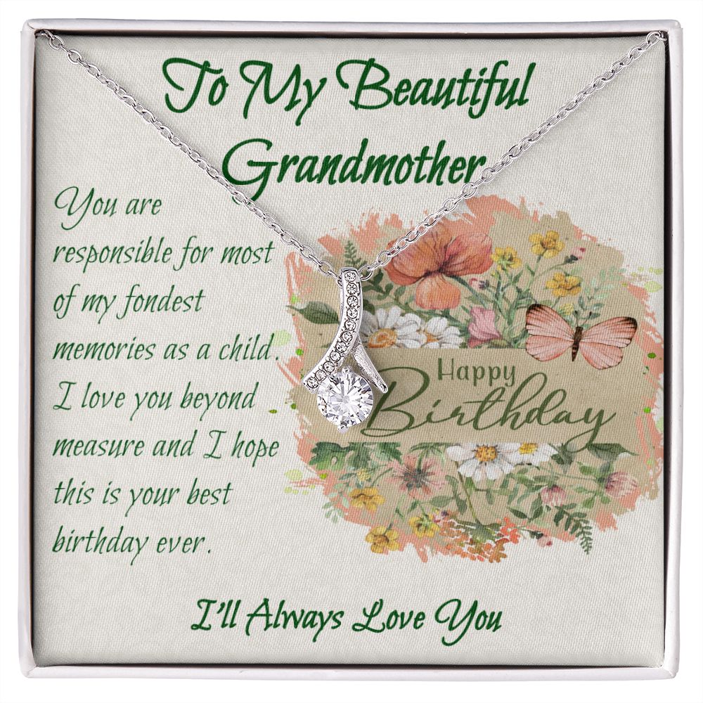 To My Beautiful Grandmother - Alluring Necklace