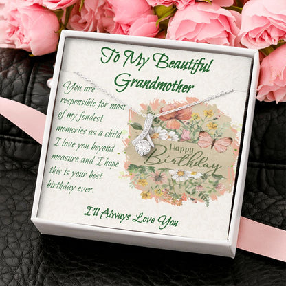 To My Beautiful Grandmother - Alluring Necklace