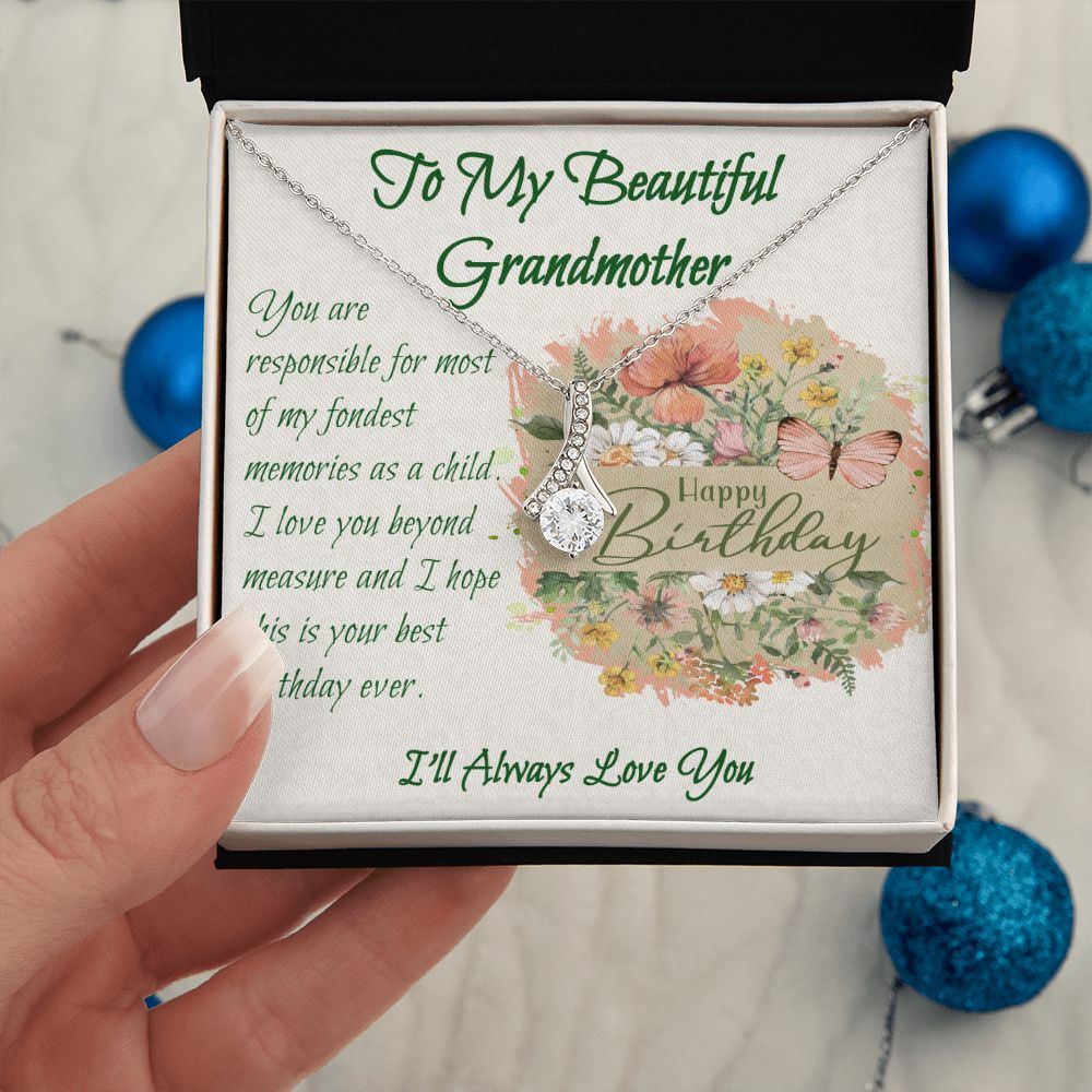 To My Beautiful Grandmother - Alluring Necklace
