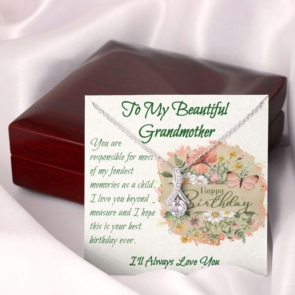 To My Beautiful Grandmother - Alluring Necklace