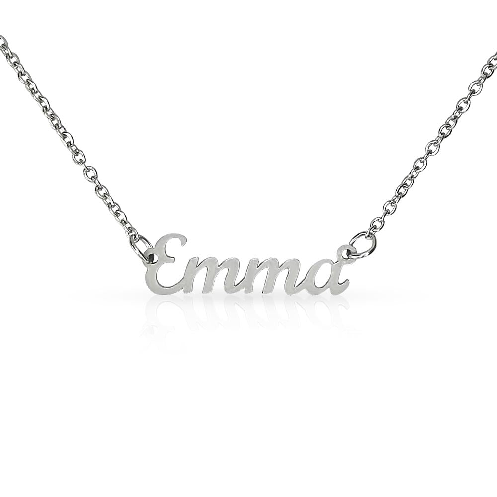 To My Amazing Granddaughter - Custom Name Necklace